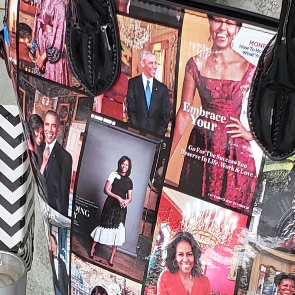 Sold..Beautiful Michelle Obama 2in1 handbag